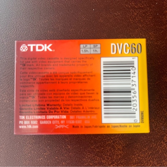 New TDK DVC Mini Camcorders Superior Grade Cassette Recording Tapes 60 Min Set 4 - Picture 4 of 6